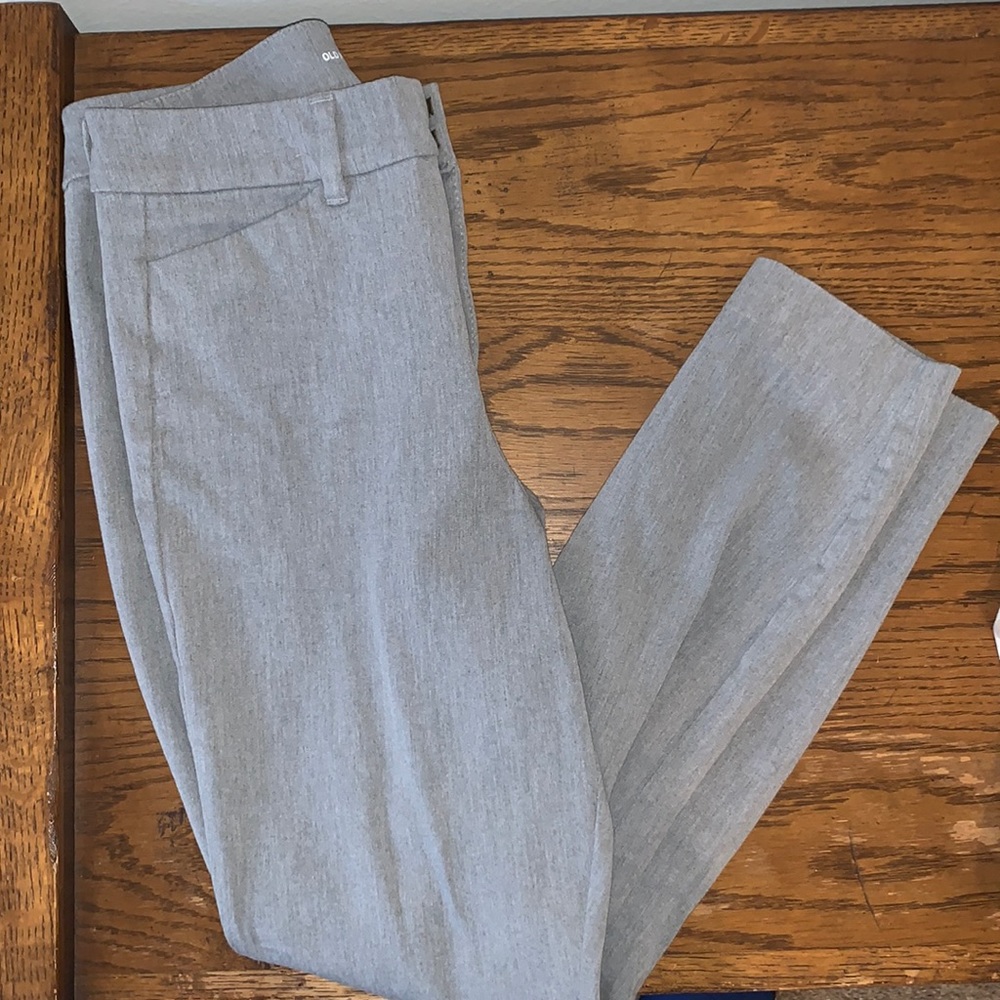 Gray Old Navy Pixie High Rise Secret-Slim Pockets